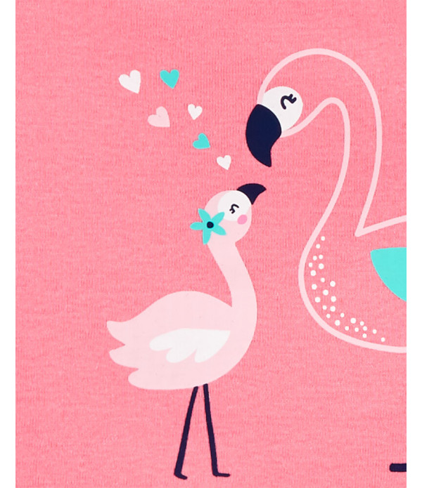 Kit Body Carter's Feminino Regata Flamingo