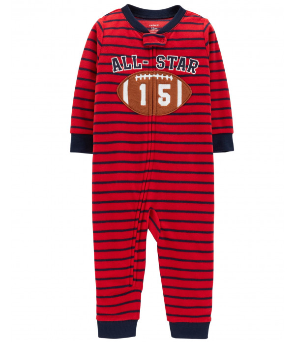 Macacão Pijama Carter's de Fleece Futebol America...